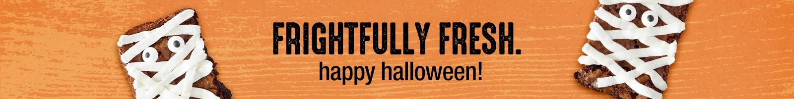 Celebrate Halloween frightfully fresh steals & meals